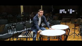 Симфониета Видин - Видеоурок по ударни инструменти - първа част