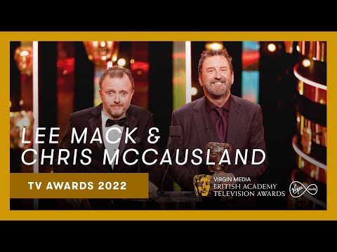 Lee Mack and Chris McCausland bring chaos to the stage | Virgin Media BAFTA TV Awards 2022
