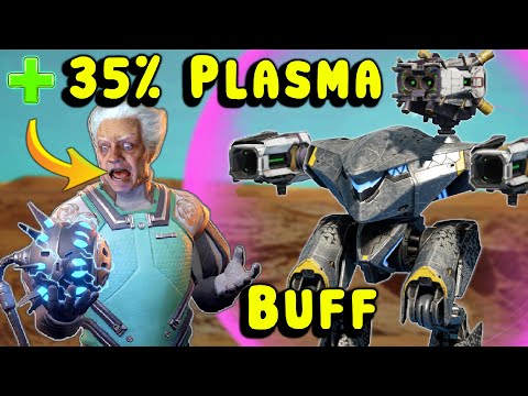 New +35% Plasma Buff Legendary Pilot - War Robots 8.3 Gameplay WR