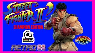 Street Fighter 2 Champion Edition for the Commodore 64 C64