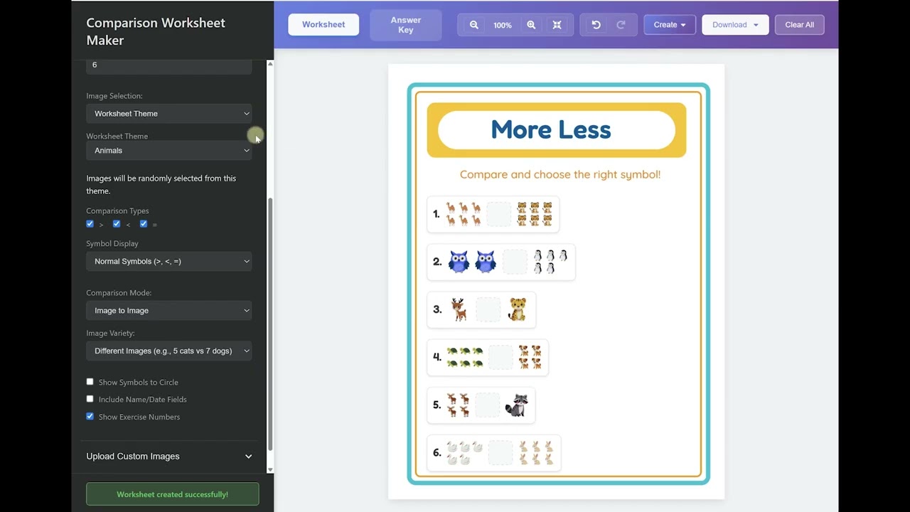 Comment Créer des Fiches de Comparaison Plus ou Moins — Tutoriel Vidéo