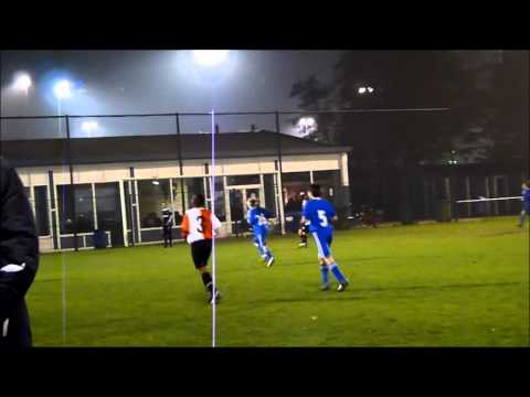 Kay Hilverink, 11 jaar, wedstrijd Feyenoord - Almere City FC D2