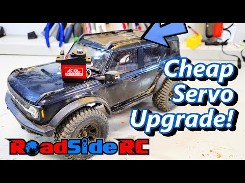Traxxas TRX-4M Cheap Servo Upgrade (How to Install)