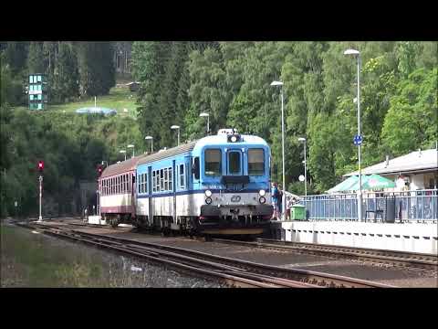 ČD 842.008 - R 768 Berounka (náhradní souprava) - Špičák - 12.8.2021