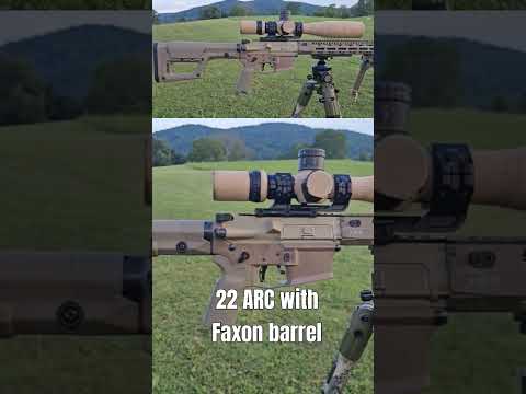 22 ARC w/ Faxon barrel #22ARC #ar15 #advancedriflecartridge #guns #rifle #firearms #arkenoptics