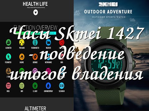 Часы Skmei 1427 - подведение итогов владения