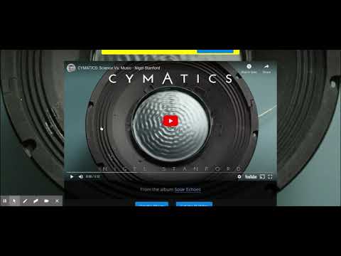 Instructions for Assignment #5: CYMATICS - Science Vs. Music - Nigel Stanford