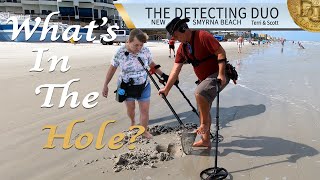 Beach Metal Detecting New Smyrna Beach Florida | The Detecting Duo