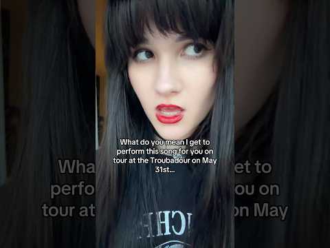 see you there Los Angeles… ticket link in bio ♥️🖤 #losangeles #troubadour #indieartist #newmusic