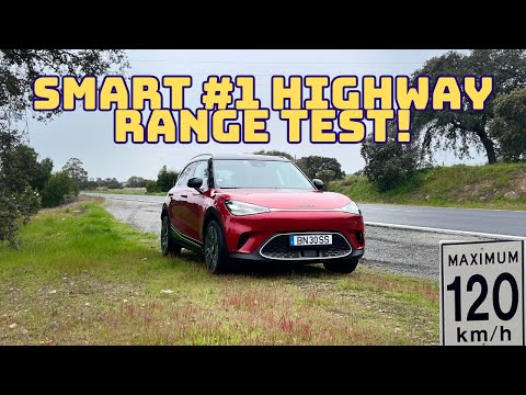 Smart #1 Range test - 120Km/h Highway