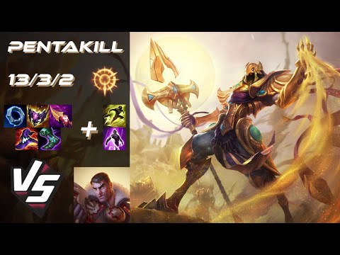 MID Azir vs Jayce [PENTAKILL] - EU Grandmaster Patch 25.20