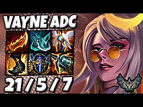 Vayne vs Ezreal [ ADC ] Korea Challenger 1236 LP | Patch 25.22 ✅