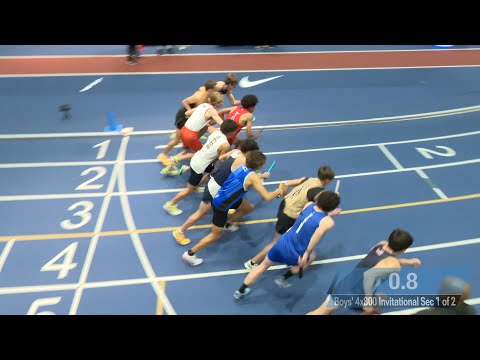 Boys 4x800m Relay Section 1 - Millrose Games Trials 2026 [Full Race Replay]