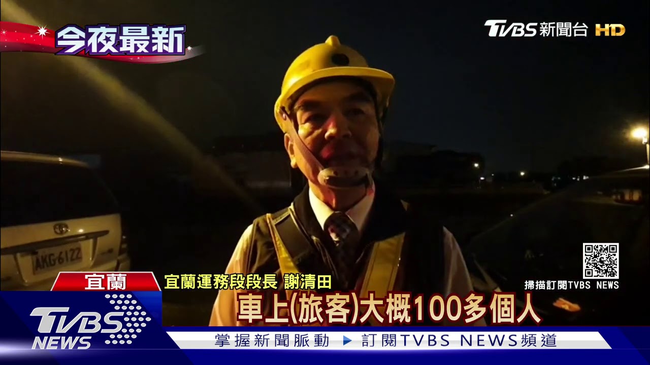 開車闖越平交道 列車撞爛自小客2女傷