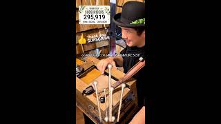 Download lagu NEXT GOAL「295,400」🔥 StreetOrgan MUSIC LIVE🎩🌀♪　Hand made Instrument & Music Card mp3