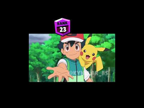 Dragonite Rank-Up Brawl Stars x Pokemon #youtubeshorts #brawlstars #brawlstarsrankup #shorts