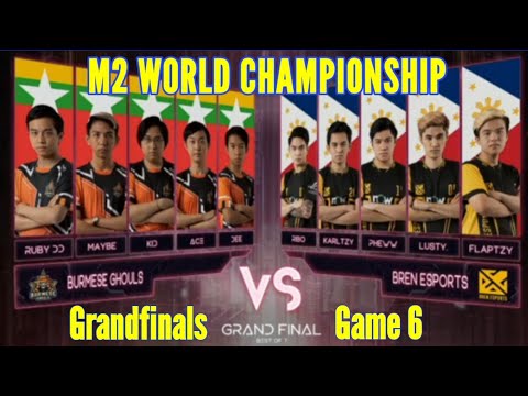 M2 Grand Finals | BREN vs BURMESE GHOULS Game 6 (English) | MLBB World Championship