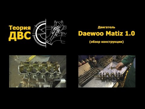 Двигатель Daewoo Matiz 1.0 (обзор конструкции)
