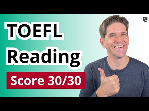 TOEFL Reading Tips for a Score 30