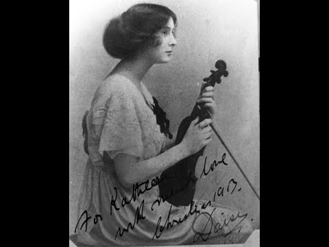 Daisy Kennedy (1893-1981): Saint-Saëns, Beethoven, Brahms & more  (R.1916-’25)