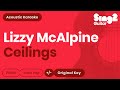Lizzy McAlpine Ceilings Acoustic Karaoke
