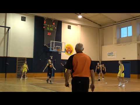 BK Vyškov - Tišnov U17 dívky 9.3.2019 2.záp (64:42)
