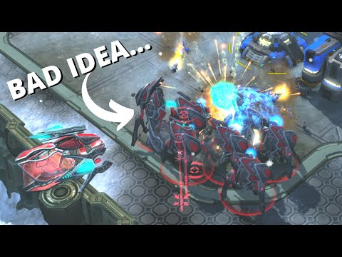 This Grandmaster Protoss Tried To Cheese Me - BC Mine to GM #5