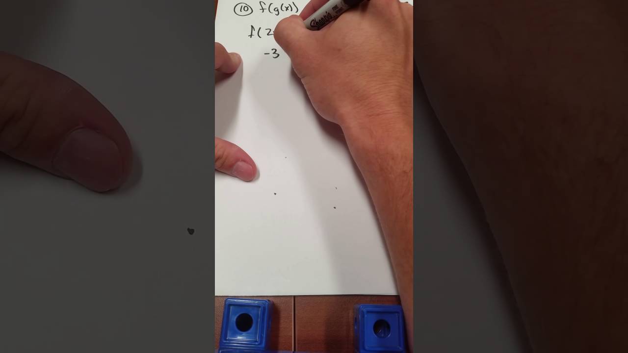 Composition of Functions Worksheet Answers
