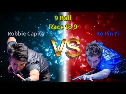 新科台塑盃冠軍踢館KO撞球教室 Robbie Capito VS 柯秉逸Ko Pin Yi