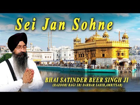 SEI JAN SOHNE | BHAI SATINDER BEER SINGH JI | Shabad Gurbani Audio Collection