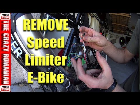 How to remove speed limiter Chinese Electric Bicycle - Ancheer