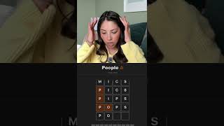 Did you get the optimal? #poople #weaver #wordgame #wordpuzzle #wordle