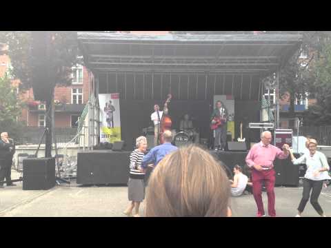 Wild Wax Combo at 1950s Festival, Copenhagen