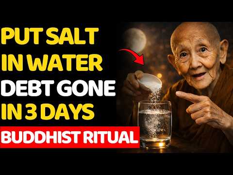 Do This Tonight: Salt Water Glass (Buddhist) — The Exact Spot (3 Days)