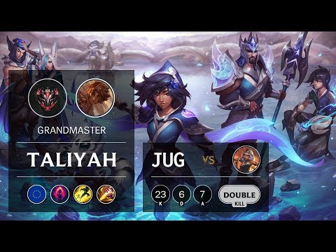 Taliyah Jungle vs Qiyana - EUW Grandmaster Patch 10.1