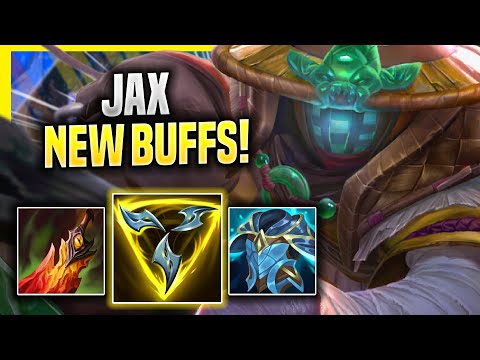 KOREAN CHALLENGER TRIES JAX WITH NEW BUFFS! - Korean Challenger Plays Jax TOP vs Kennen!
