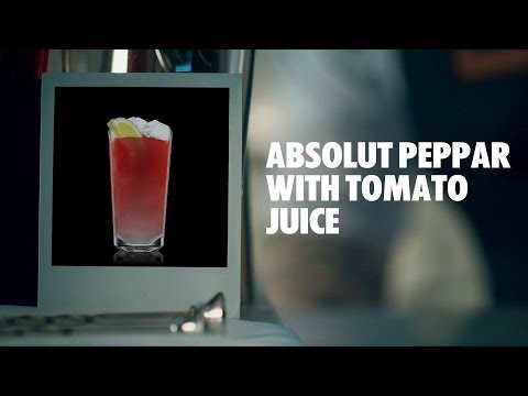 ABSOLUT PEPPAR WITH TOMATO JUICE DRINK RECIPE - HOW TO MIX