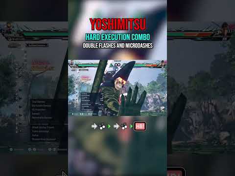 This Yoshimitsu combo is ACTUALLY difficult... #Tekken8 #Yoshimitsu #TekkenCombo #HardExecution #FGC