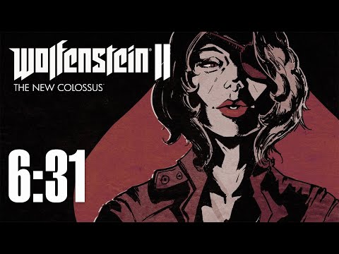 Wolfenstein II: The Diaries of Agent Silent Death any% Speedrun in 6:31