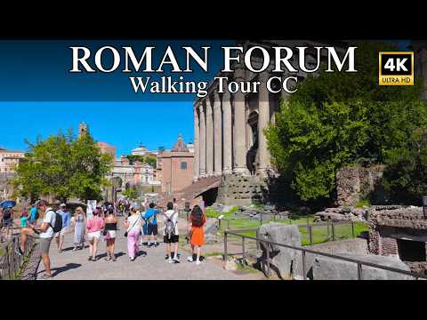 Explore the Roman Forum - Rome | 4K Walking Tour