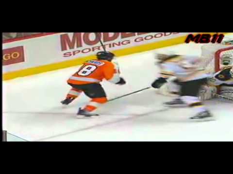 Adam McQuaid's Hit Fail - 05/02/2011