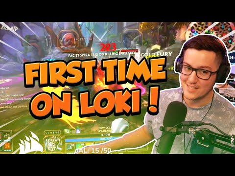 I REALIZED HE'S NEVER PLAYED LOKI MID SESSION - MASTER COACH