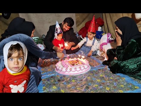 A birthday party full of love and joy for little Celine with uncle Eshgullah;