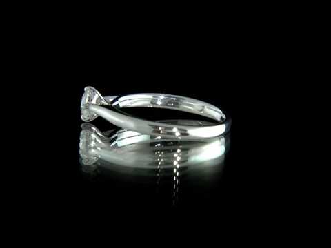 Compass Set Solitaire Diamond Engagement Ring SR1054