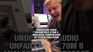 Video thumbnail for Undertone Audio Unfairchild 670m II Analogue Compressor VS Plugin Emulation by Audio Animals Studio