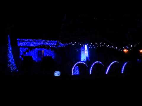 2013 Frozen's "Let It Go" Christmas light show from Disneys' Frozen
