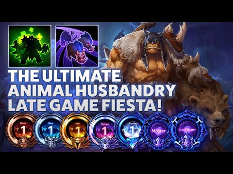 Rexxar Unleash the Boars - THE ULTIMATE ANIMAL HUSBANDRY LATE GAME FIESTA! - Bronze 2 Grandmaster S2