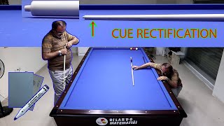 BILLIARDS CUE RECTIFICATION Bilardo Istakası Nasıl Düzeltilir