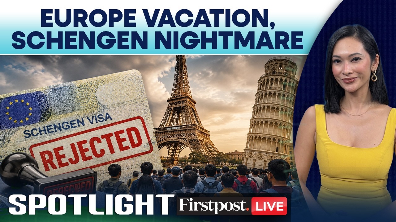 LIVE: Indians Lose Millions Due to Schengen Visa Rejections as Europe Travel Surges | Spotlight
