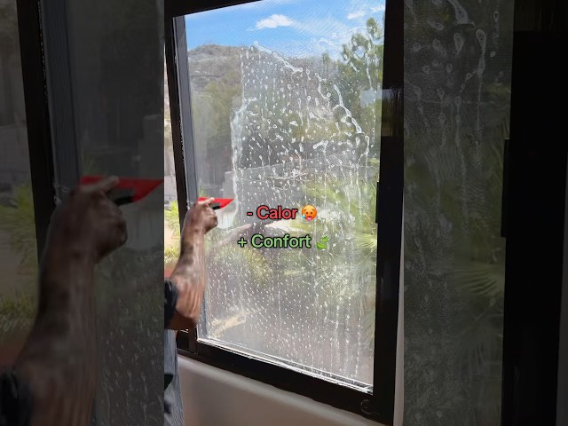 Vídeo relacionado con Película Aislante para Cristales 8mm Láminas Protección Solar Papel Aluminio Ventana Anti-Calor Película Privacidad para Casa Oficina Coche 35cm X 100cm 50cm X 80cm 90cm X 120cm(Gris,80cm x 100cm)